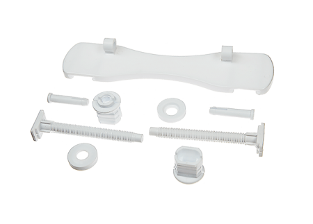 Сиденье розовое, ширина 360мм, длина 410-440мм, крепление 160мм (с резиновыми амортизаторами)