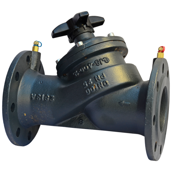 Клапан балансировочный ручной регулировки, фланцевый MSV-F2 Ду150 с ниппелями