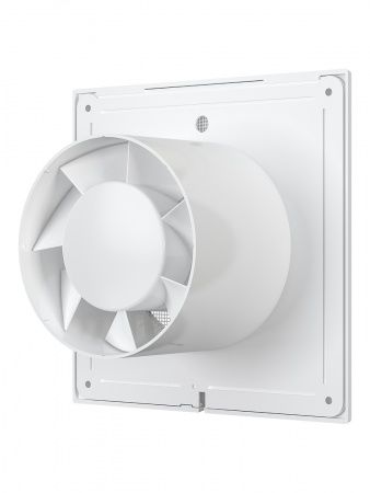 Вентилятор D-100мм, 160х160мм, E 100 S (с сеткой 90 м3/ч, 39 Па, 14 Вт, 220В, 35 дБ)