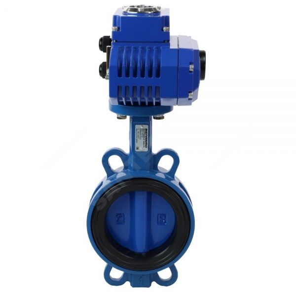 Затвор Benarmo Dn 200 Pn 16 с электроприводом Q-250, 220 В, (диск нерж, EPDM, корпус-чугун)