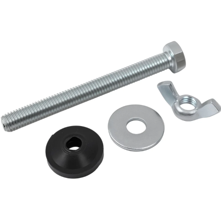 Болты крепления бачка к унитазу М8*80 (2 болта, 2 гайки, 4 спецпрокладки, 4 шайбы)