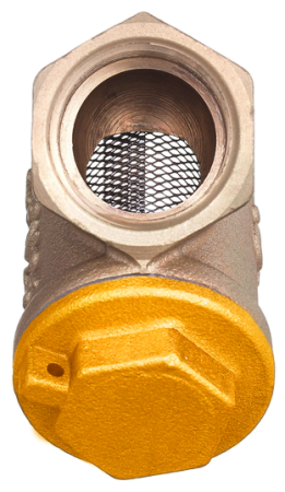 Фильтр косой сетчатый латунный муфтовый Ду 20   ГАЗ (фигура 46Б2нж)