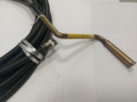 Трос сантехнический (20 мм.) 15 м (вал гибкий сантехнический с ручкой, конец под насадку, ВГС-20)