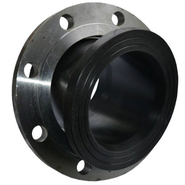 Фланец Ду 100 Р-10/16 (свободный, под ПЭ, РР трубу Дн110) штампованный, оцинкованный