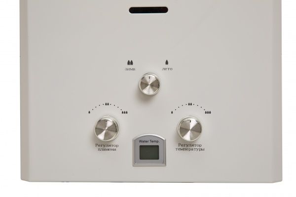 Водонагреватель газовый OASIS 20 TUR Белый, 10 л/мин, 20 кВт, Турбо  (труба отдельно)