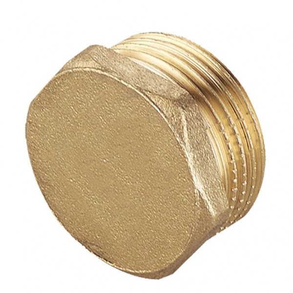 Заглушка латунная НР Ду 15
