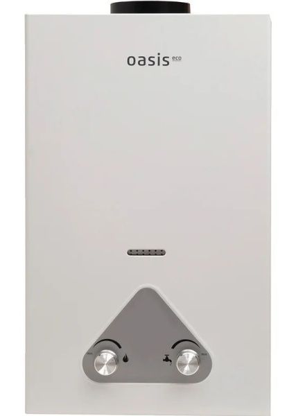 Водонагреватель газовый OASIS Eco W-20 Белый, 10 л/мин