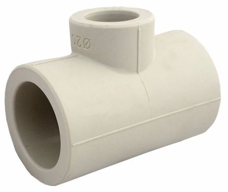 Тройник переходной PPRC 25х20х25   (cер.) Tebo (25/275)