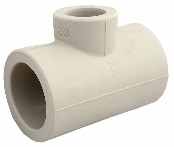 Тройник переходной PPRC 25х20х25   (cер.) Tebo (25/275)