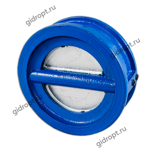 Клапан обратный двухдисковый Ду 150 Р-16 t-120оС, межфланцевый