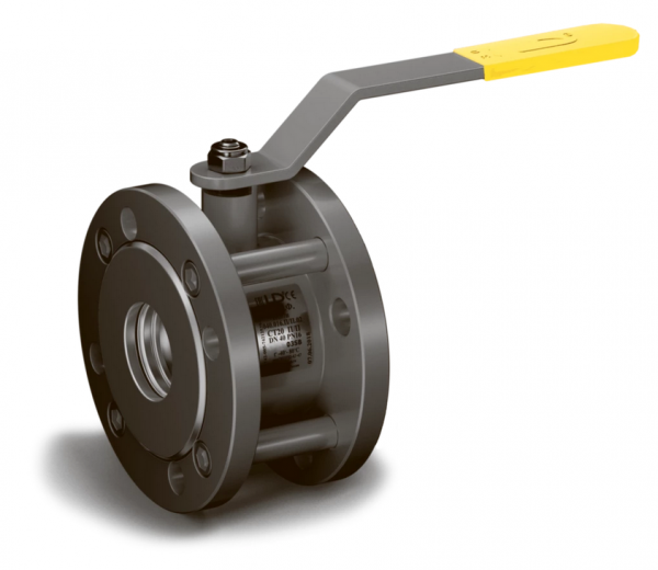 Кран шаровой, компактный 11с67п (КШРФ) Ду 100/80 Ру16, L-130мм