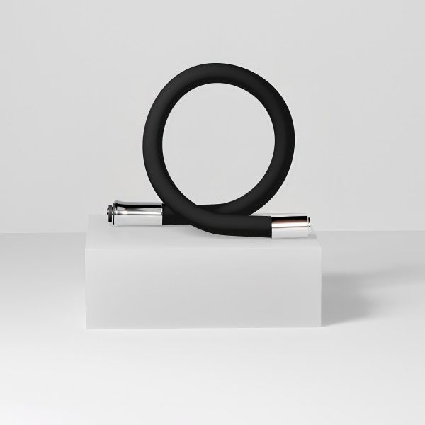 Излив силиконовый черный SUS-016BL