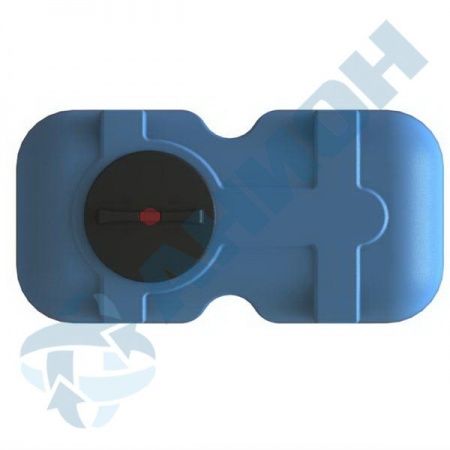 Емкость ПЭ прямоугольная для воды 1500л (Т1500ФК23) вертикальная