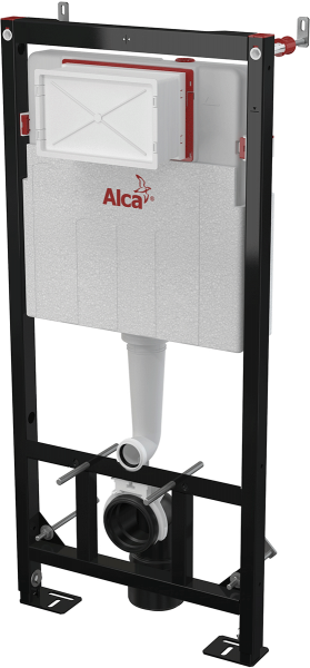 Система инсталляции для унитаза 3в1 AM101/1120 + M70-0001 (кнопка пластиковая, белая)