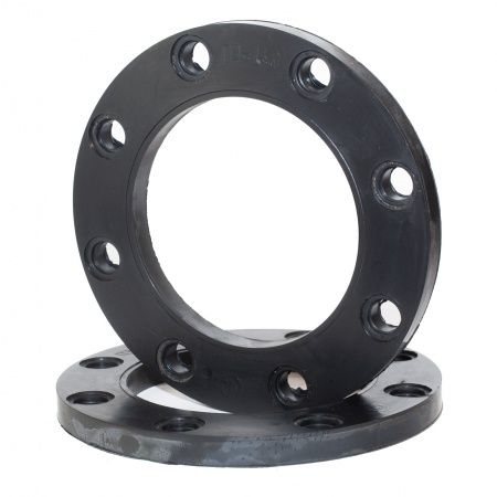 Фланец Ду 250 Р-10 (свободный, под ПЭ трубу Дн250), с полимерным покрытием