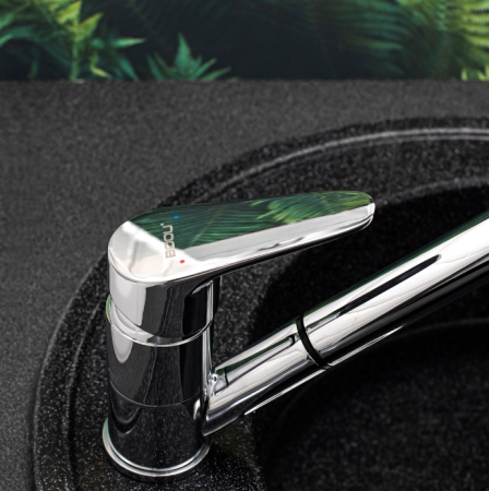 Смеситель BOOU для кух. однор.,гибкий изл. B8282-8