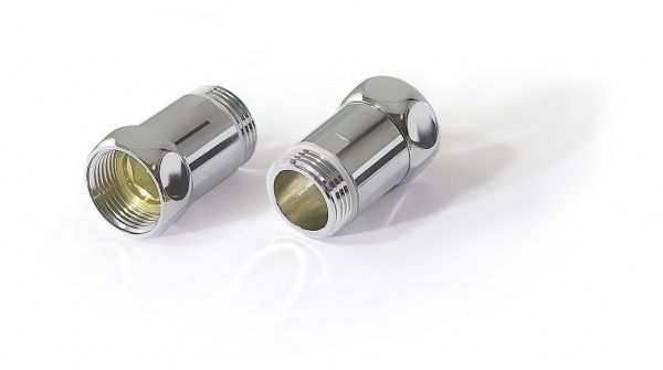 Соединитель для полотенцесушителя, прямой (пара) 1"х1" г-г