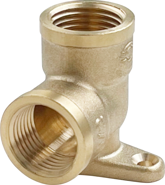 Уголок латунный Ду 15 (с креплением),   Valfex (90/10)