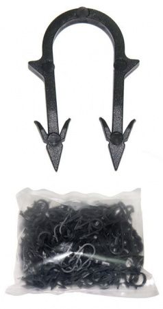 Скоба-держатель для тепл поля 16-19мм (Упаковка 50 шт., россыпью)