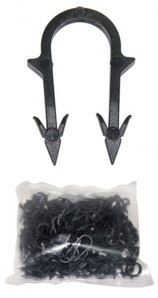 Скоба-держатель для тепл пола 16мм (100 шт. в упаковке россыпью)