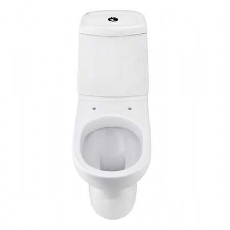 Унитаз Остин с бачком, белый, 2 х кн.арм., прямой выпуск, нижн.подв., сиденье дюропласт, микролифт