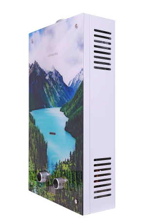 Водонагреватель газовый GENBERG Декор-Eco 210.01 Алтай, 10 л/мин, 20 кВт