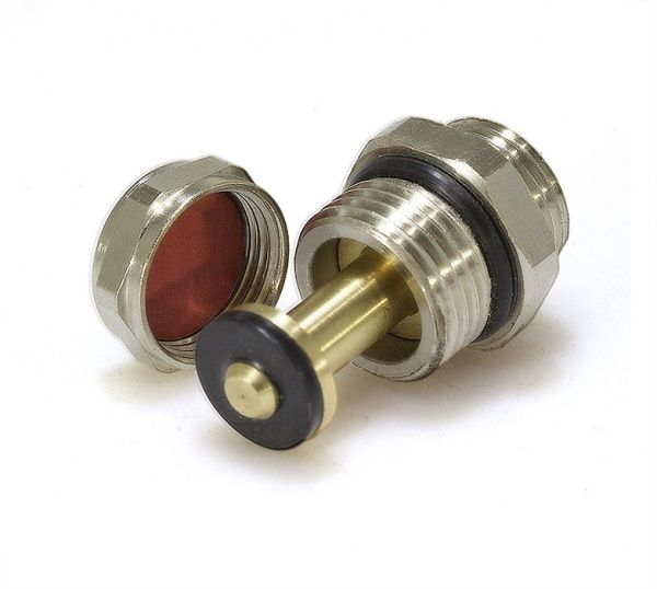 Клапан регулировочный на обратном контуре коллектора (под шестигранник), 1/2" - 3/4" НР "Евроконус"