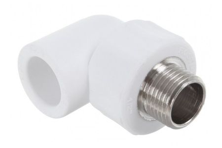 Угольник НР 20х1/2" (БЕЛЫЙ) FD  (25/150)