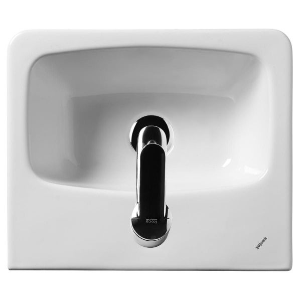 Умывальник "Нео-50" с переливом, без комплекта, 1 отверстие, белый