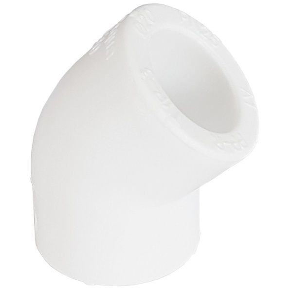 Угольник PPRC 20/45 (белый) FD  (100/600)