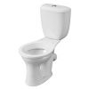 Унитаз "Виктория" АНТИВП., белый, 1 кн.арм., косой выпуск, нижн.подв., сид.полипр.