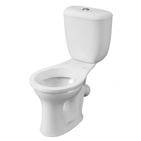 Унитаз "Виктория" АНТИВП., белый, 1 кн.арм., косой выпуск, нижн.подв., сид.полипр.
