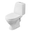 Унитаз "Соната" белый, 1 кн.арм., косой выпуск, нижн.подв., сид.полипр.