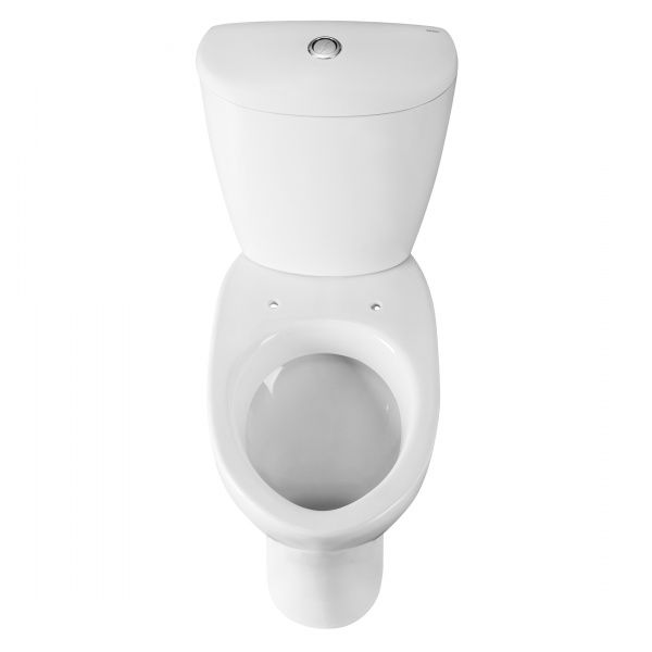 Унитаз "Версия" АНТИВСПЛЕСК, белый, 1 кн.арм., косой выпуск, нижн.подв., сид.полипр.