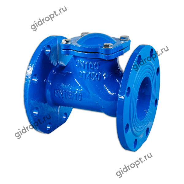 Клапан обратный шаровый фланцевый чугунный Ду 125 Ру10/16