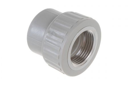 Муфта PPRC комбинированная ВР 32х1"   (серый) Valfex (15/60)