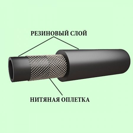 Рукав  ГОСТ 9356-75 кл.III Ду 9, Р-20 атм (кислород)