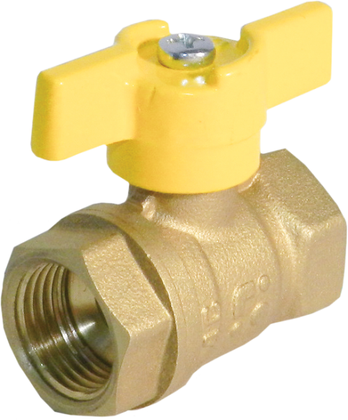 Кран ГАЗ 11б27п Ду 20 муфта/муфта "бабочка"   (серия - ГОСТ)