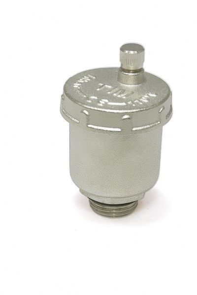 Воздухоотводчик латунный автоматический 1/2" (хромированный)