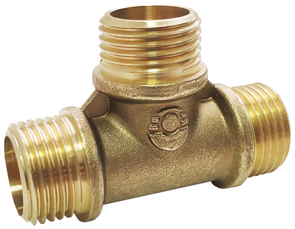 Тройник латунный Ду 15 (р/р/р),   Valfex (90/10)