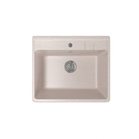 Мойка ML-GM15 песочная, иск. мрамор 550х490х200мм (302)