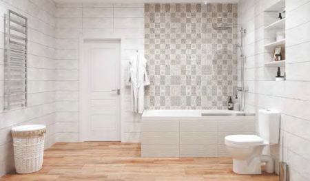 Унитаз "Рим", белый, 2кноп.,прямой вып.,нижн.подв., сиденье полипропилен, микролифт