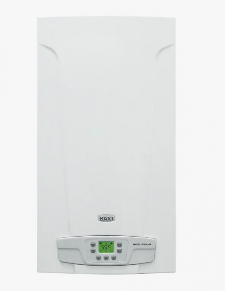Котел газовый настенный BAXI ECO Four 24 F (двухконтурный, 24 кВт, закрытая камера)