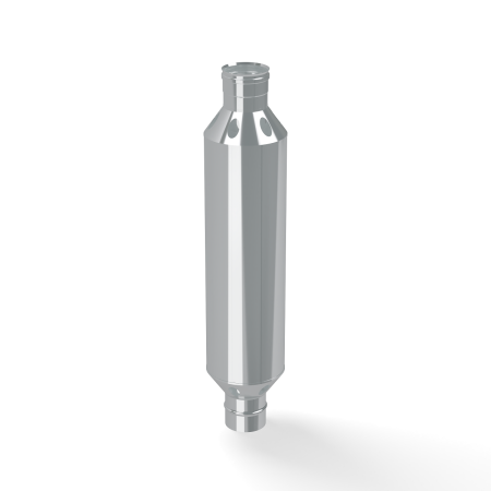 Дымоход-конвектор нерж. Ф115 (430/0,8 мм.)