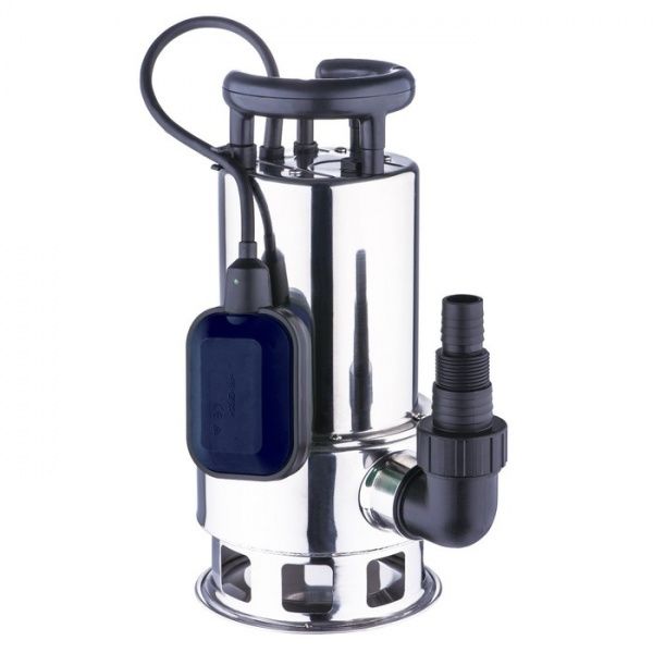 Насос дренажный DW 1100 INOX с поплавком (нерж., Qmax=15 куб.м./час, Hmax=9,5 м., 1100 Вт)