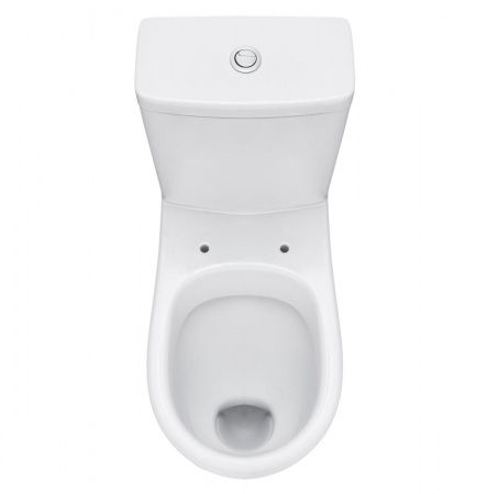 Унитаз Уно с бачком, белый, 2 х кн.арм., косой выпуск, нижн.подв., сиденье дюропласт, микролифт