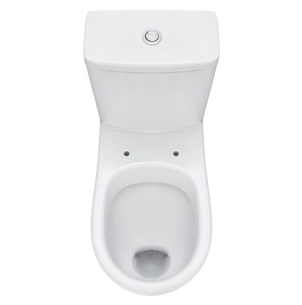 Унитаз Уно с бачком, белый, 2 х кн.арм., косой выпуск, нижн.подв., сиденье дюропласт, микролифт