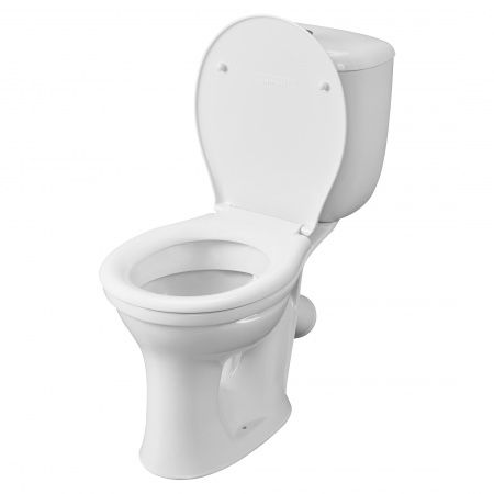 Унитаз "Виктория" АНТИВП., белый, 1 кн.арм., косой выпуск, нижн.подв., сид.полипр.