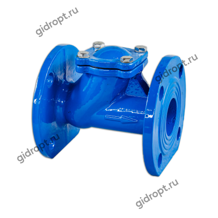 Клапан обратный шаровый фланцевый чугунный Ду 125 Ру10/16