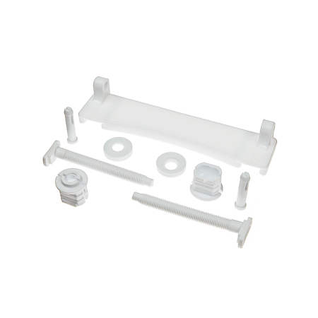 Комплект крепления пластиковой крышки унитаза ККВ-3